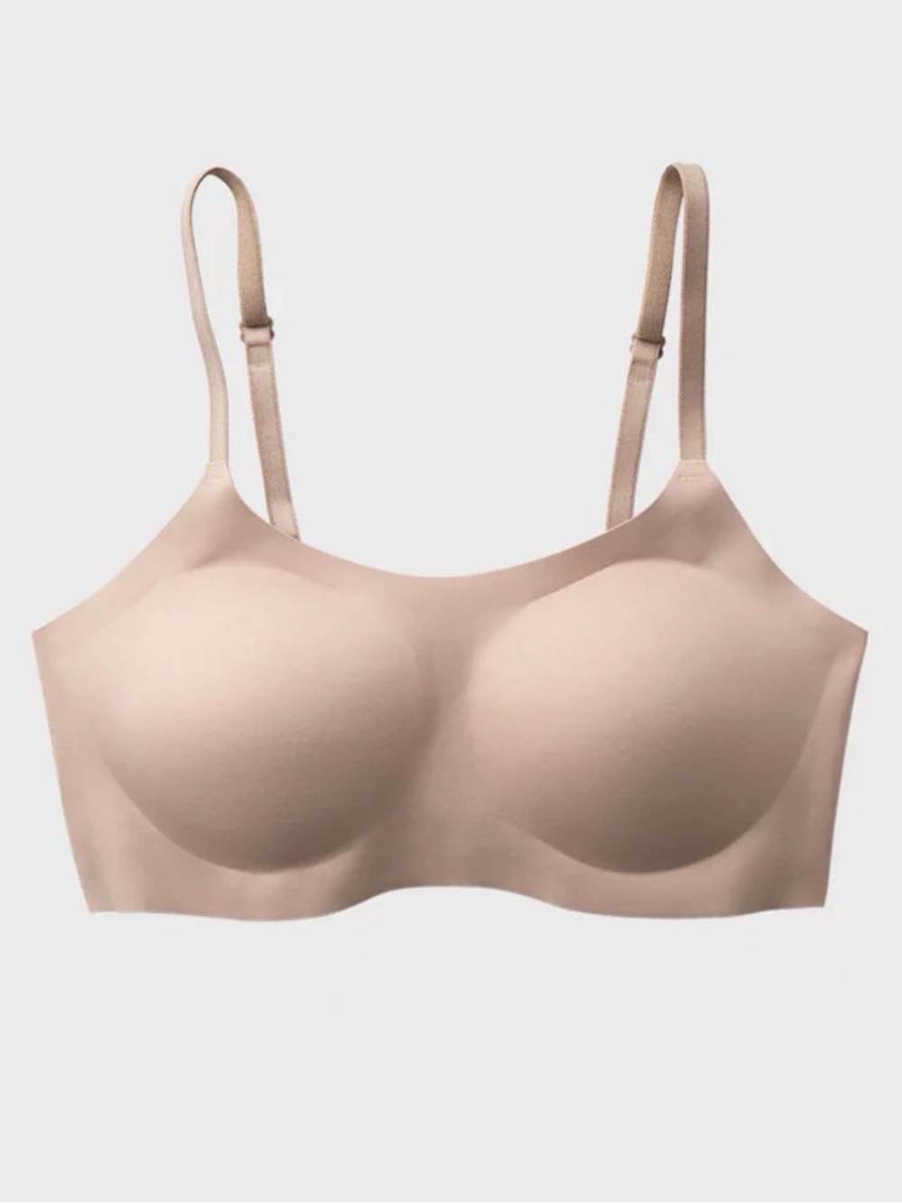 The EBY Seamless Support Bralette Nude